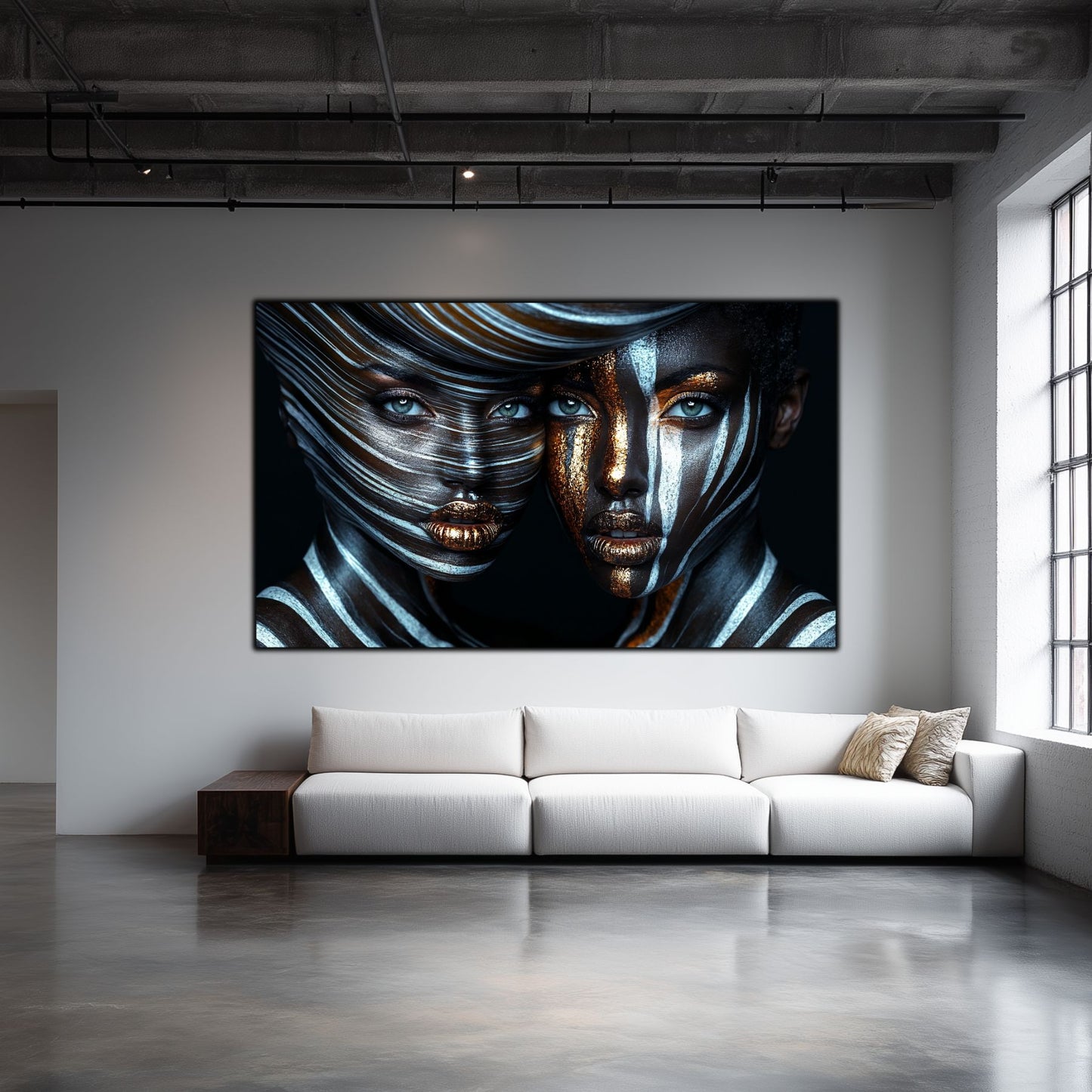 Dark Glow - Tablou Decorativ Contemporan si Abstract - NO02