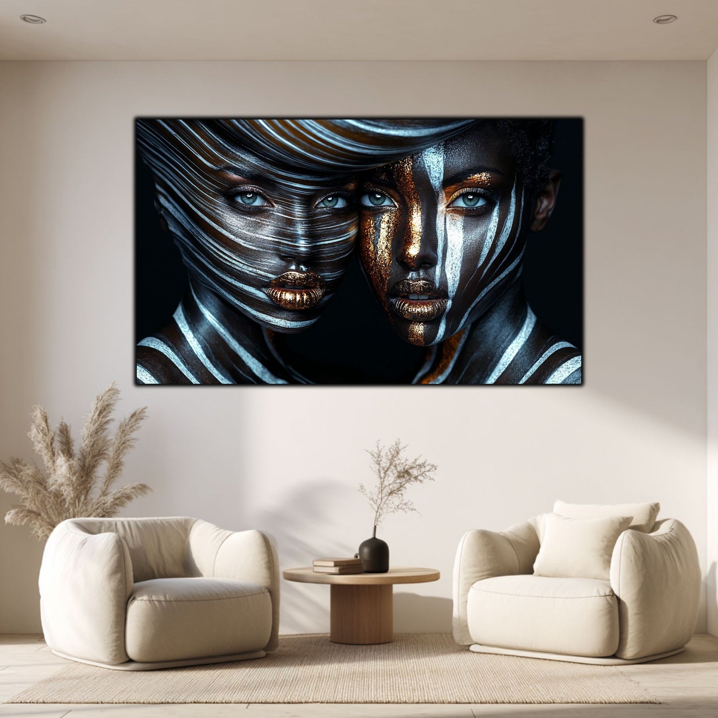 Dark Glow - Tablou Decorativ Contemporan si Abstract - NO02