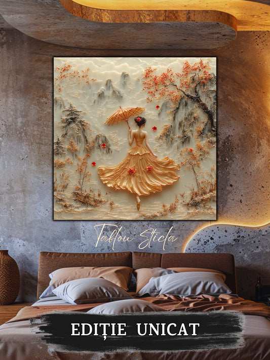 Tablou Sticla Securizata - Fragment of The Soul - 16