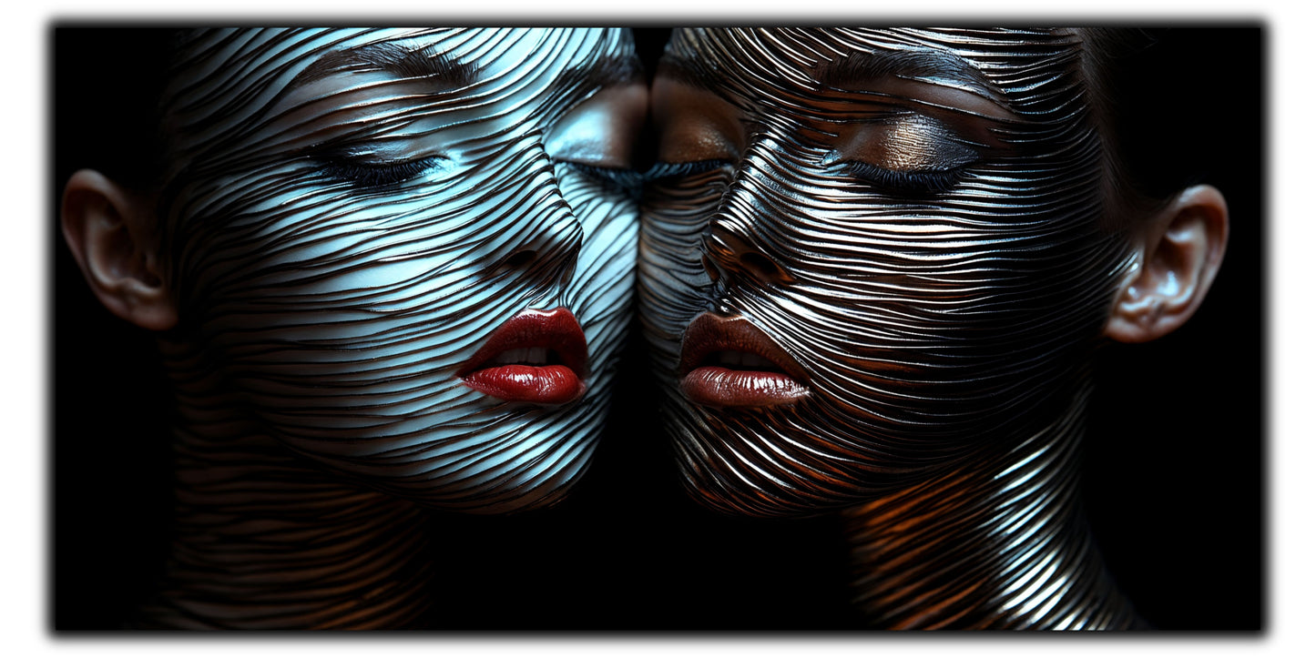 Innerverse - Tablou Sticla - Unicat - no11