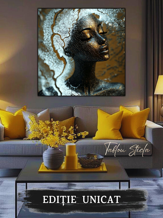 Liquid dream 02 - Tablou Unicat pe Sticla