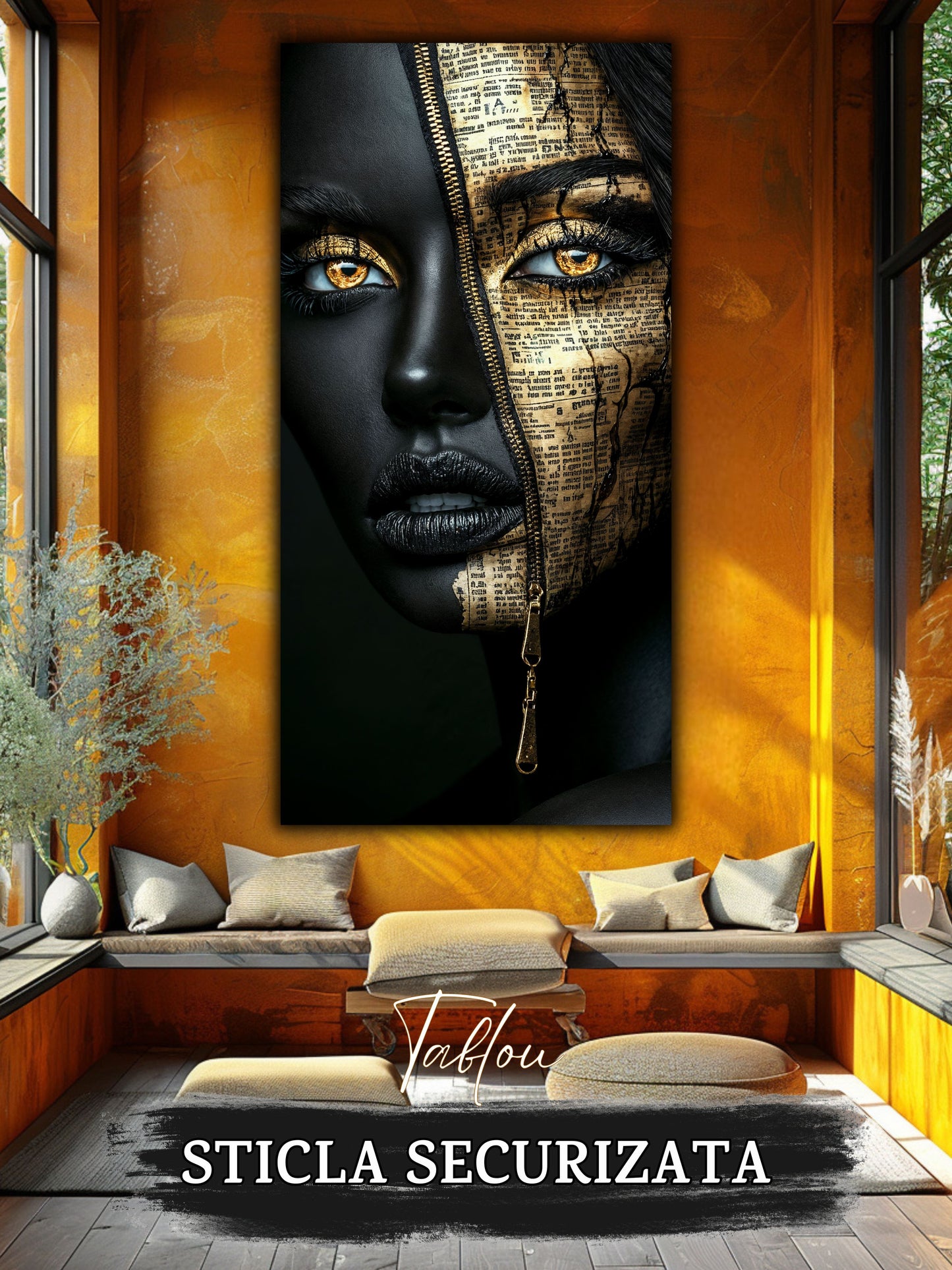 Tablou Sticla - Dark Zen - 20