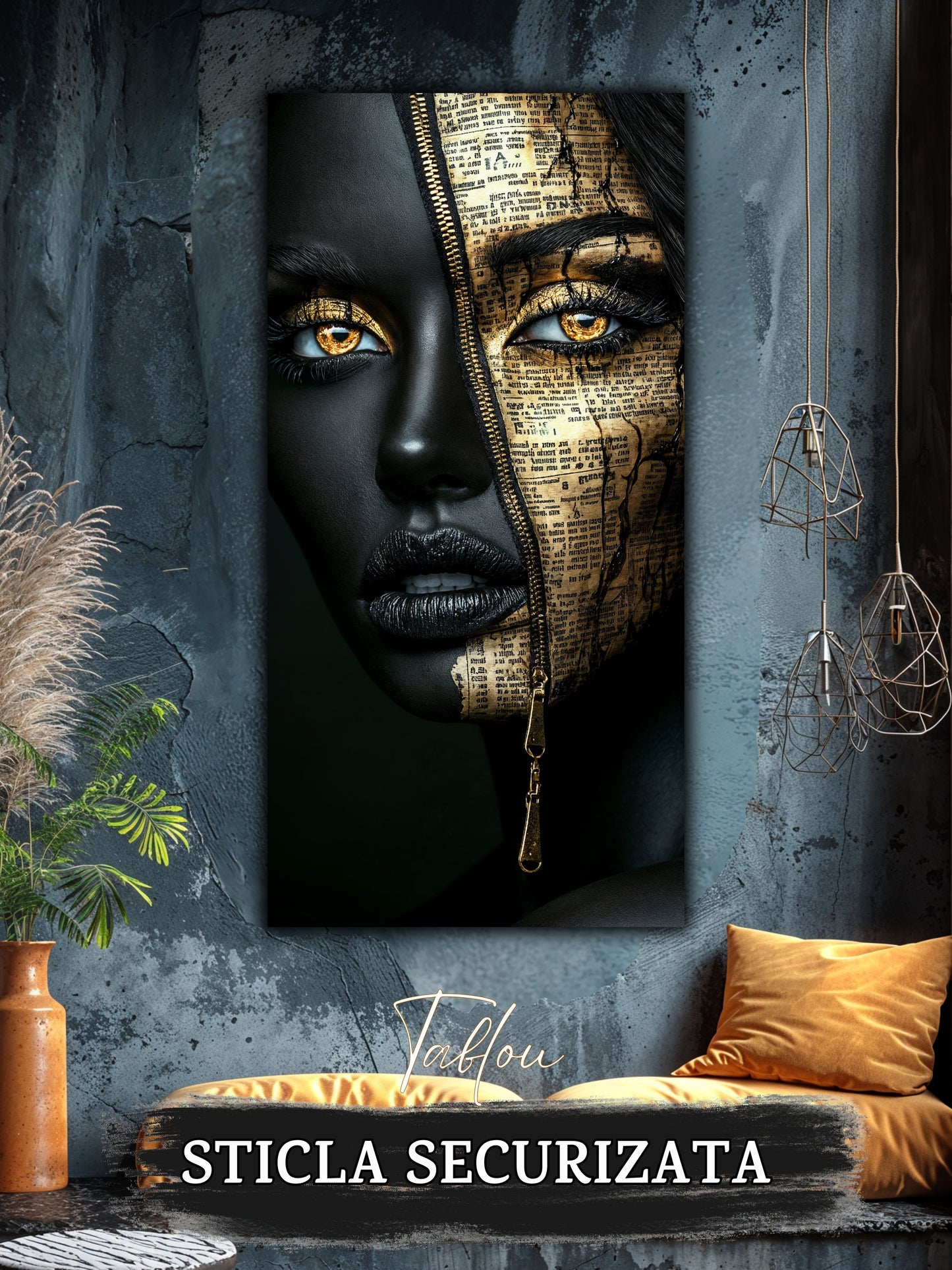 Tablou Sticla - Dark Zen - 20