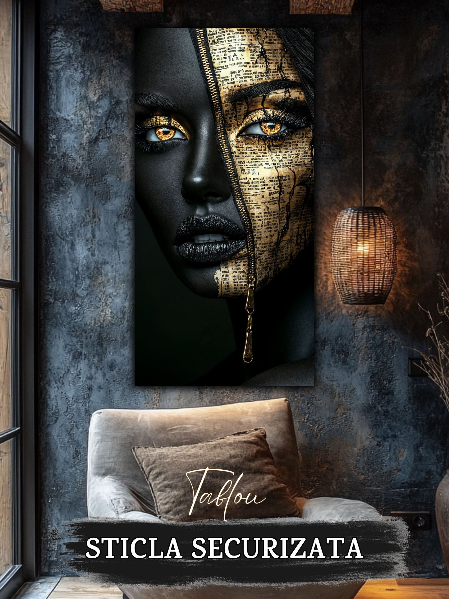 Tablou Sticla - Dark Zen - 20
