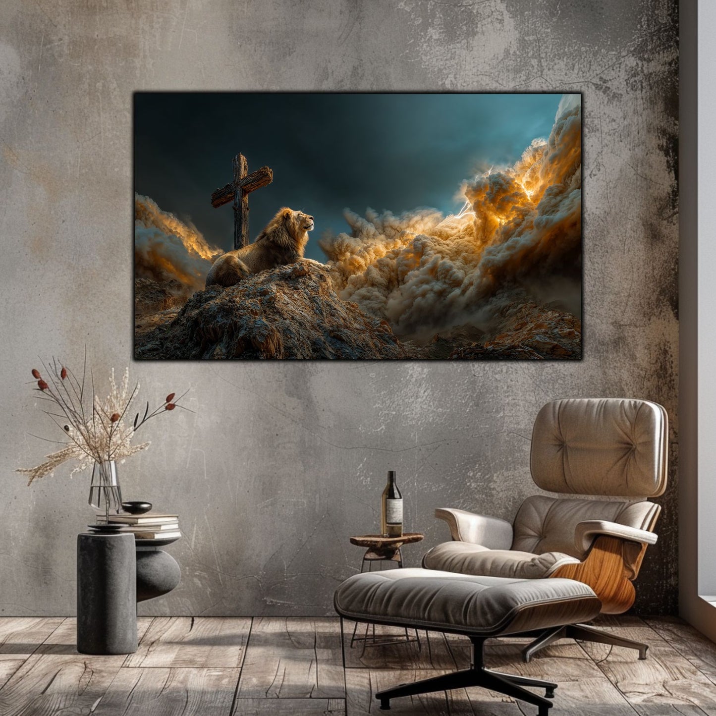 Tablou Decorativ Modern - Print UV pe Sticla - „Sacred Modernities” - No02