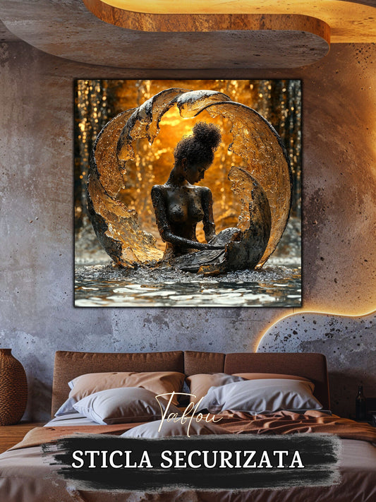 Tablou Sticla Securizata - Soul's Mandala No01