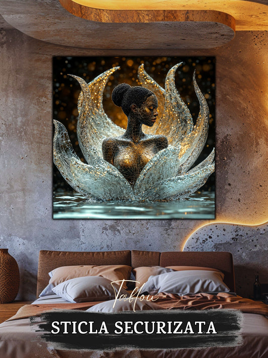 Tablou Sticla Securizata - Soul's Mandala No02