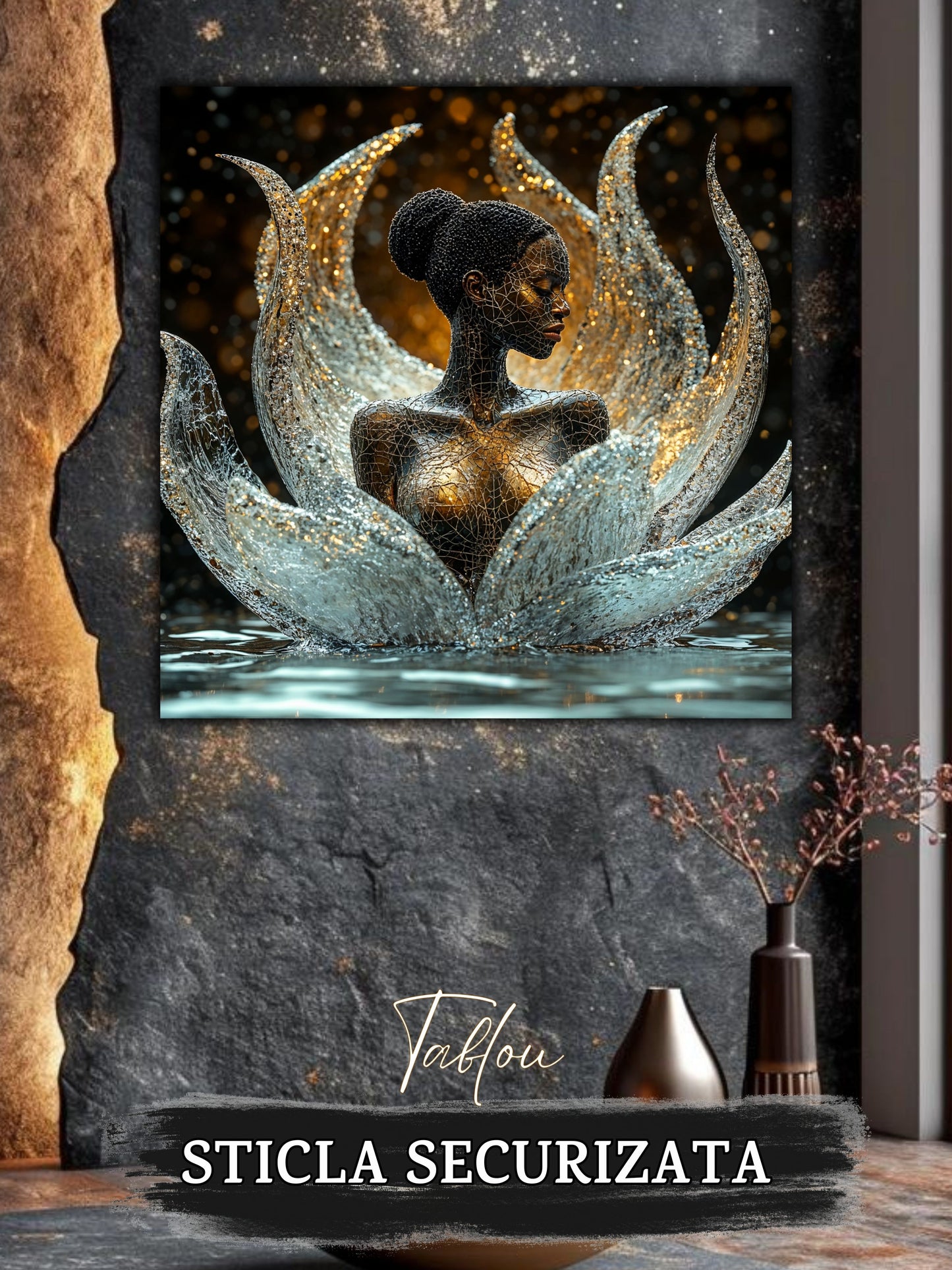 Tablou Sticla Securizata - Soul's Mandala No02