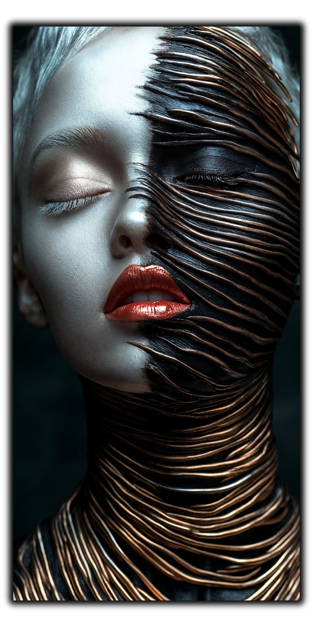 Innerverse - Tablou Sticla - Unicat - no02