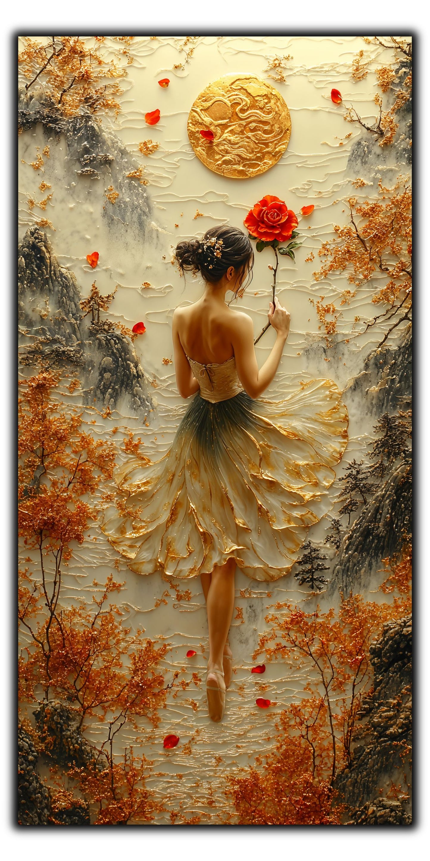 Tablou Sticla Securizata - Fragment of The Soul - 02