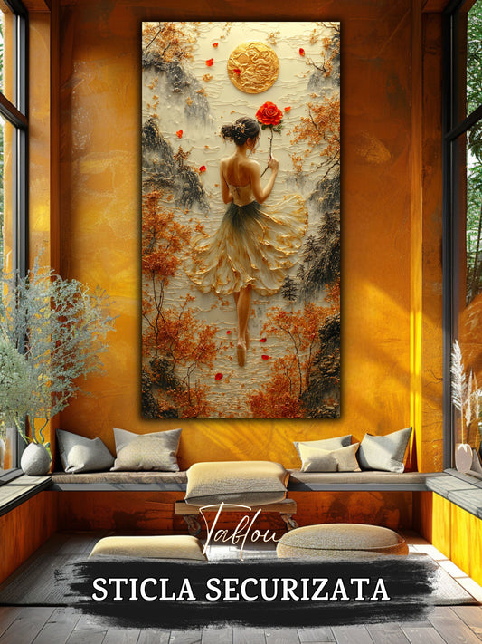 Tablou Sticla Securizata - Fragment of The Soul - 02
