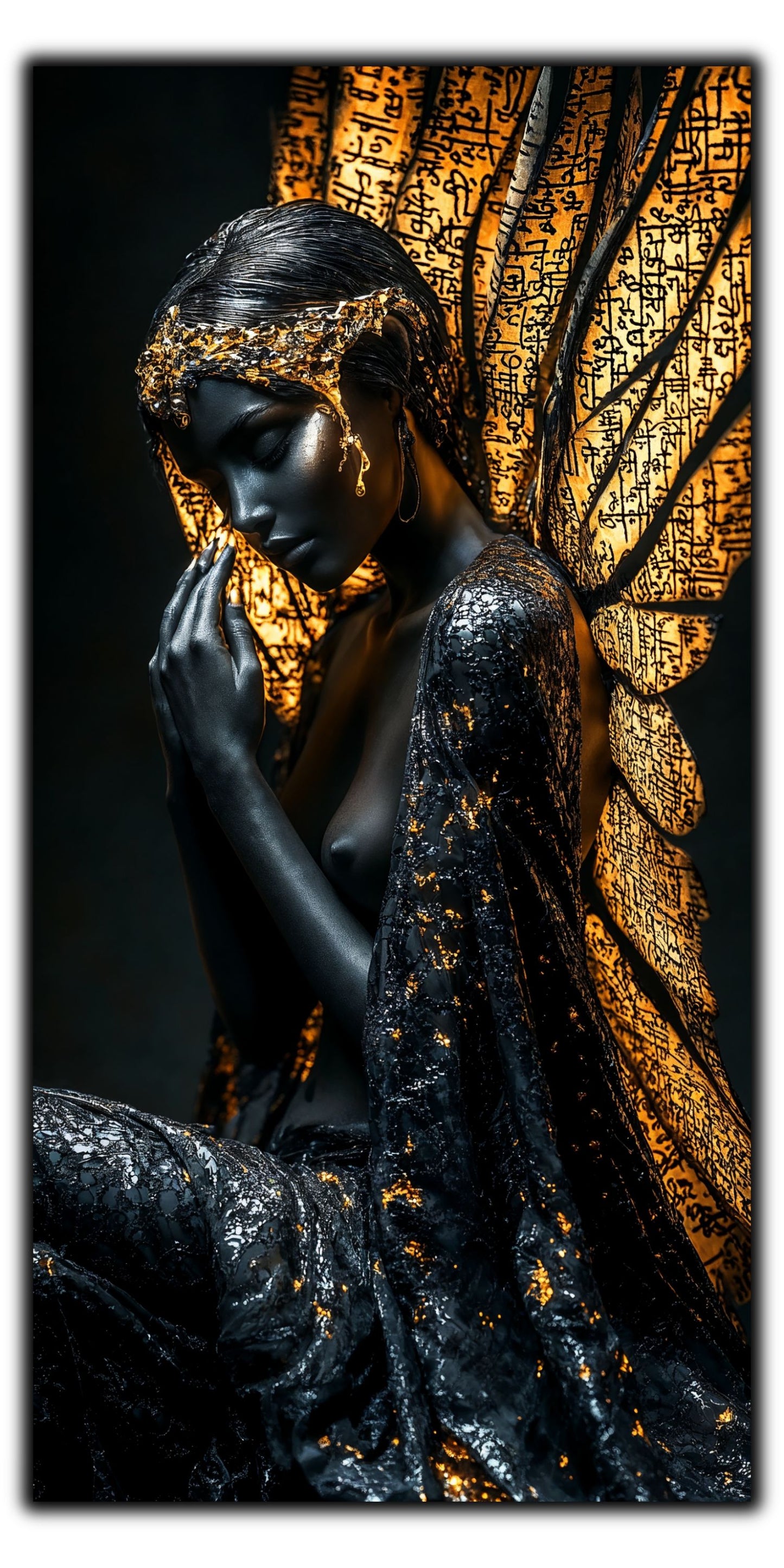 Dark Glow 14 - Tablou Sticla Securizata