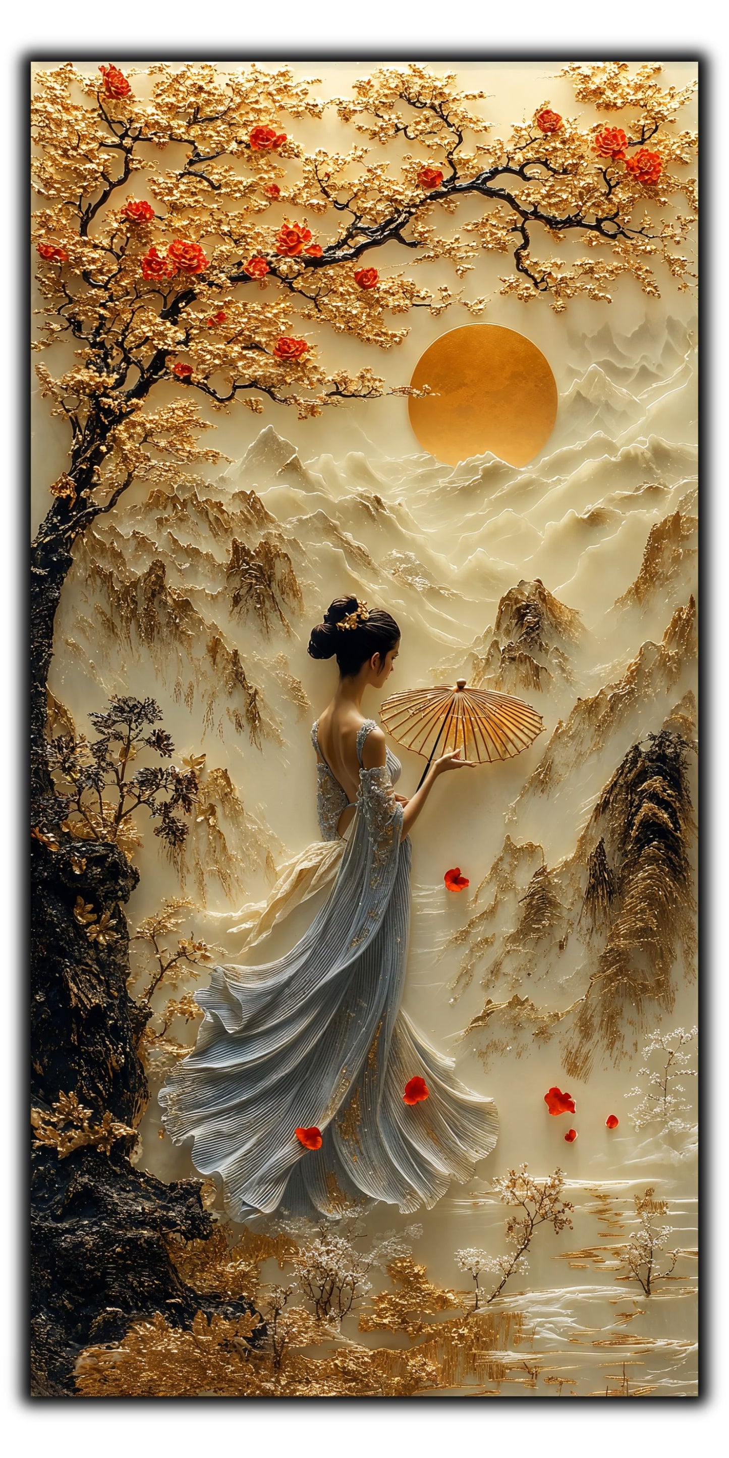 Tablou Sticla Securizata - Fragment of The Soul - 07