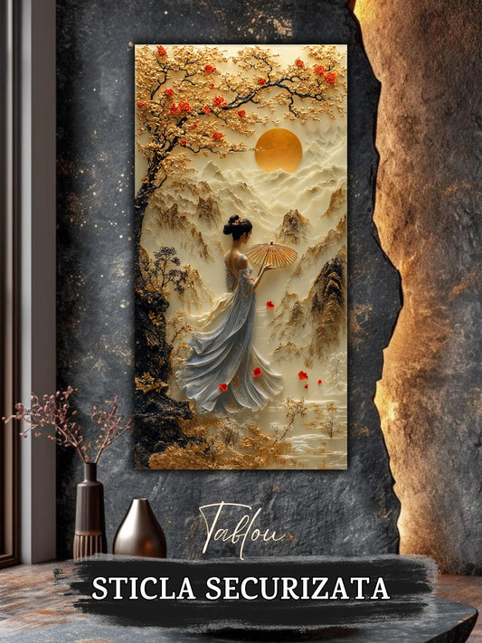 Tablou Sticla Securizata - Fragment of The Soul - 07