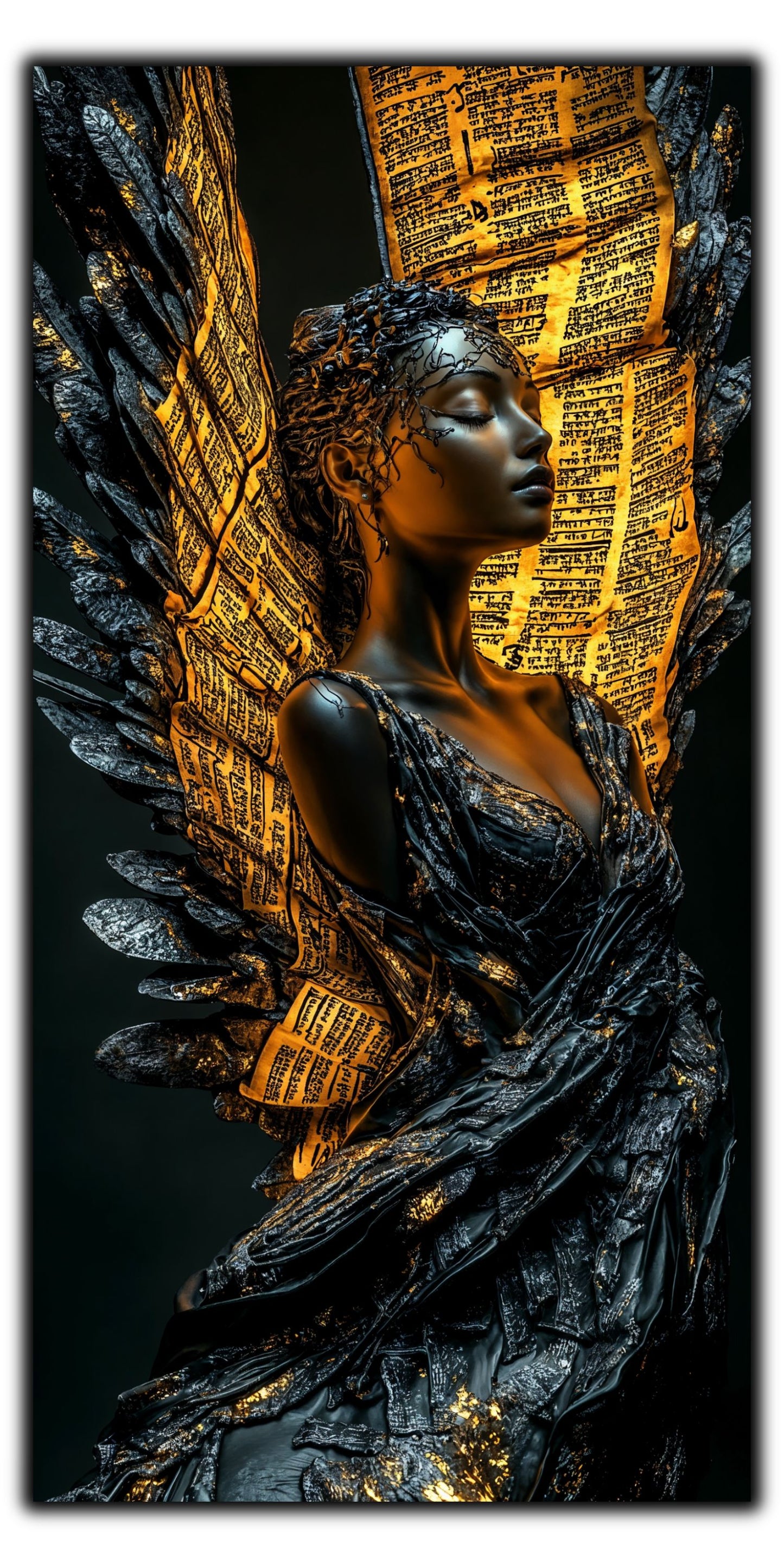 Dark Glow 18 - Tablou Sticla Securizata
