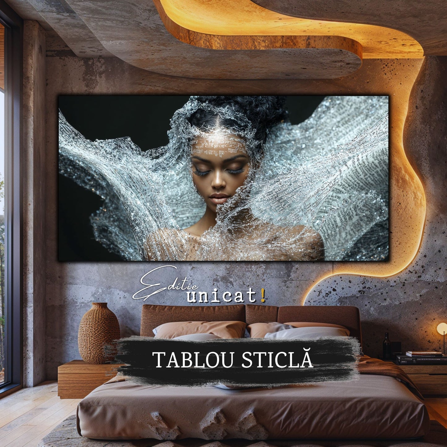 Frosted Soul 07 - Tablou Sticla Securizata