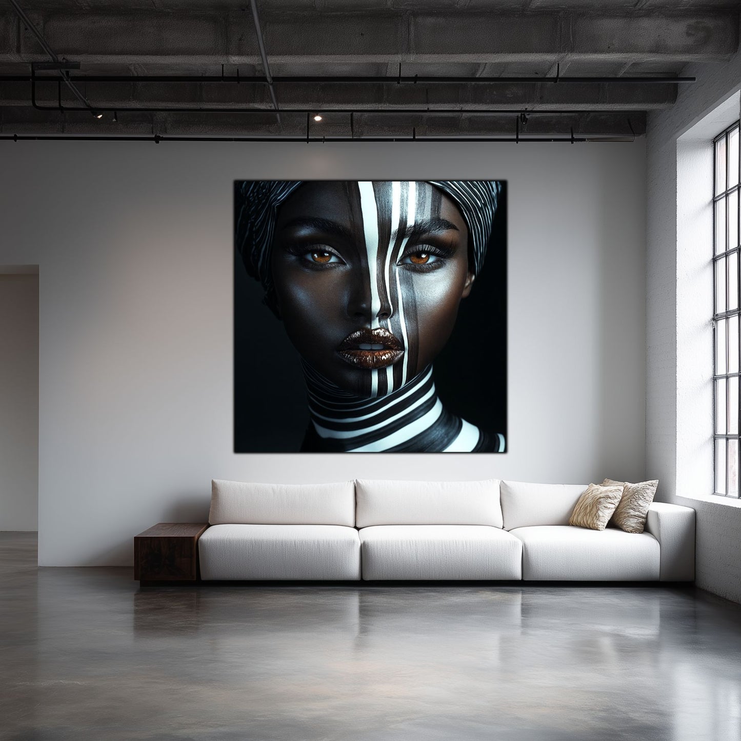 Dark Glow - Tablou Decorativ pt Peretele Livingului Modern - NO10