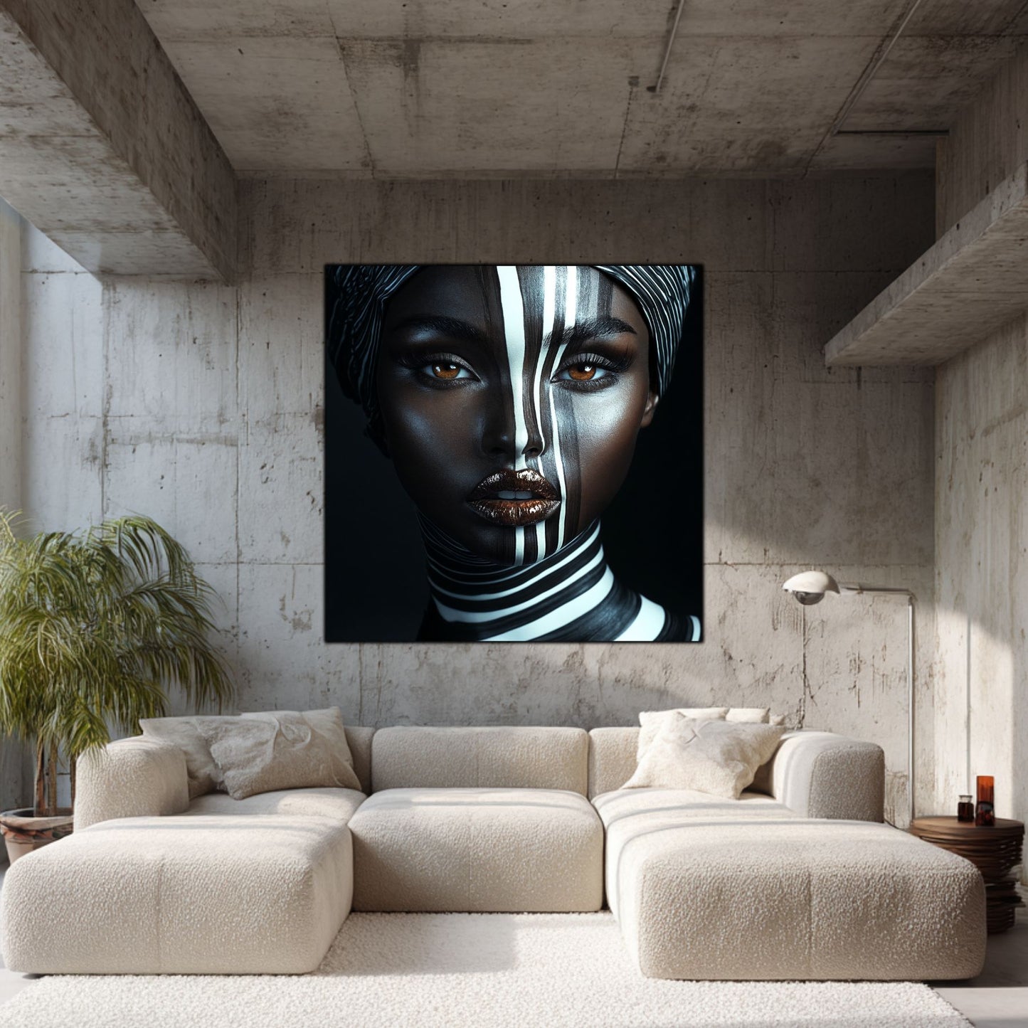 Dark Glow - Tablou Decorativ pt Peretele Livingului Modern - NO10