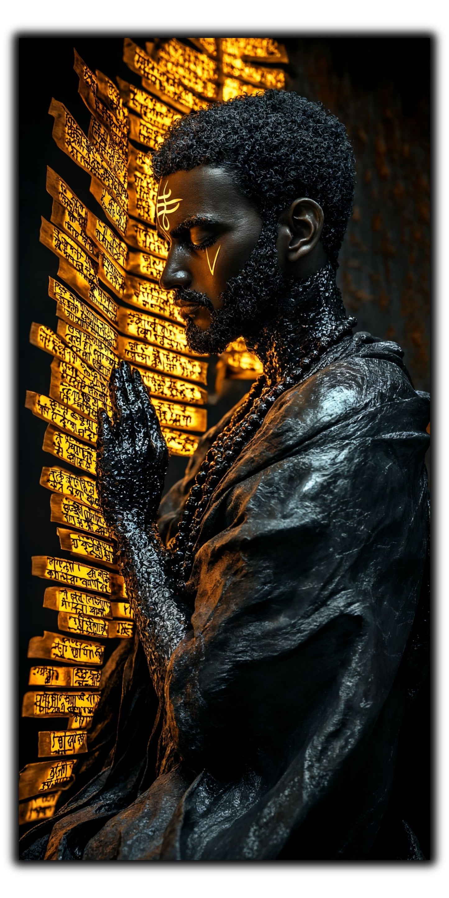 Dark Glow 13 - Tablou Sticla Securizata