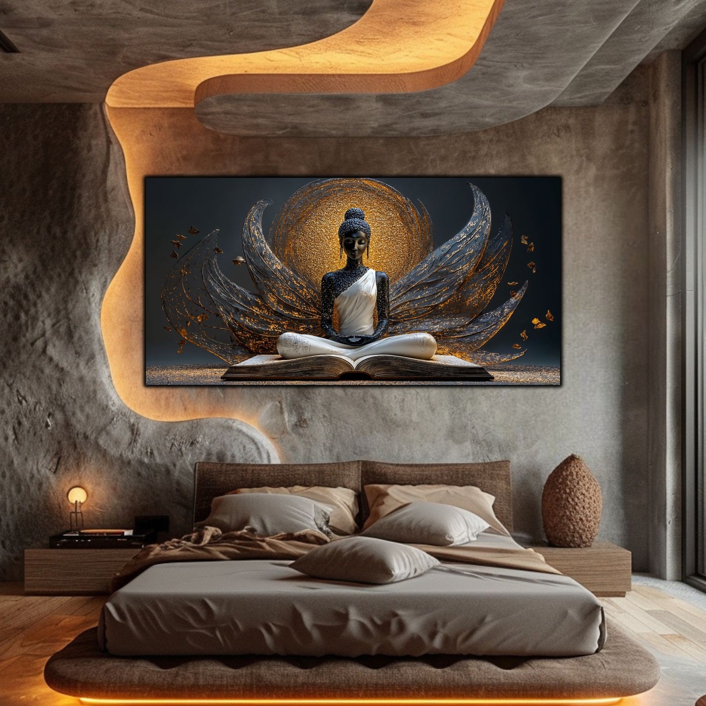 Neo-Icon, Tablou Decorativ din Sticla – Ideal pentru Dormitor si Living NO 22