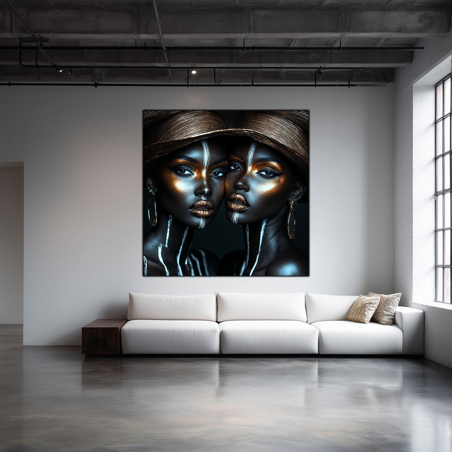 Dark Glow - Tablou Decorativ pt Peretele Livingului Modern - NO14