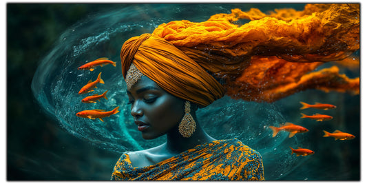 Tablou Sticla - pentru Living sau Dormitor - Swirling Visions 12