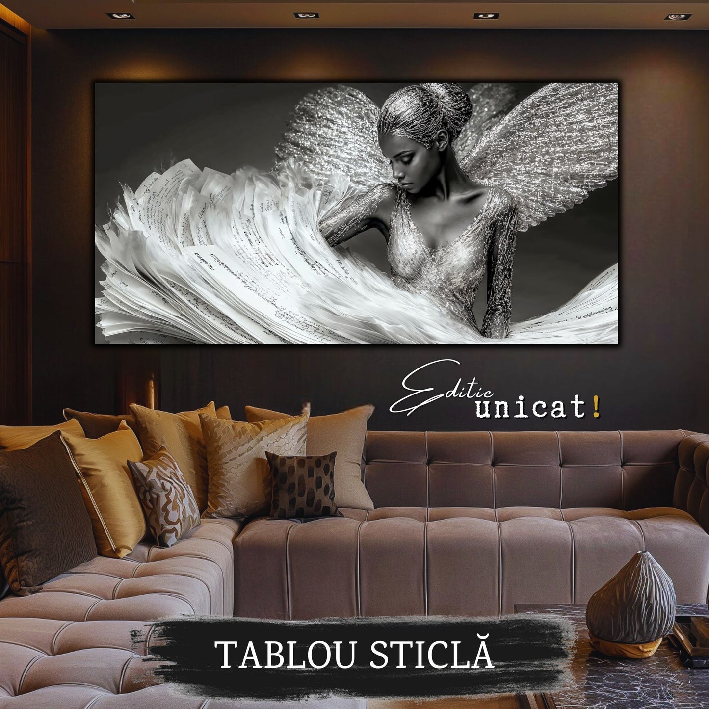 Frosted Soul - Tablou Sticla Securizata - 18