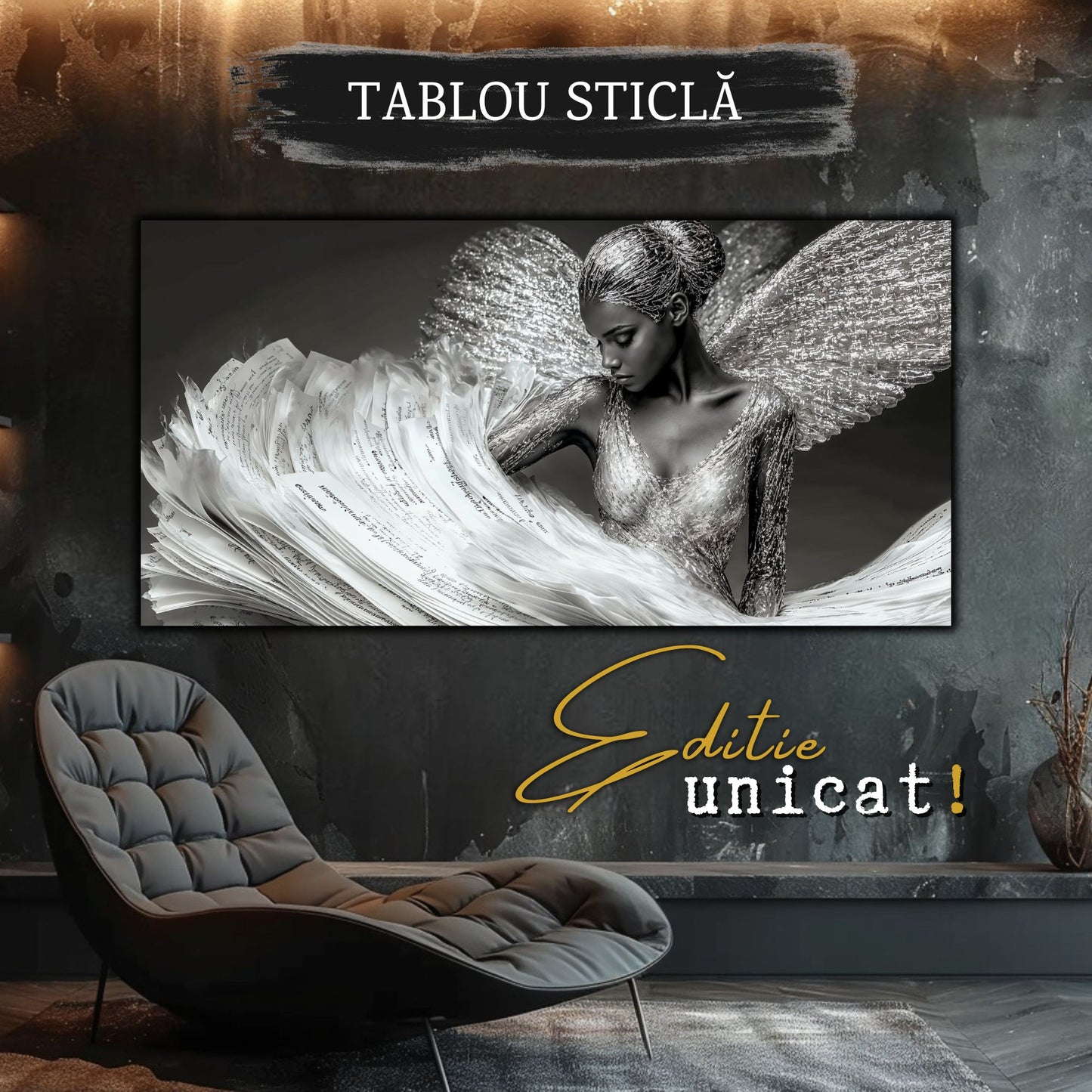 Frosted Soul - Tablou Sticla Securizata - 18