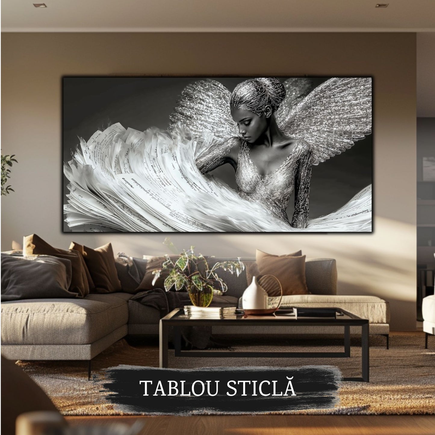 Frosted Soul - Tablou Sticla Securizata - 18
