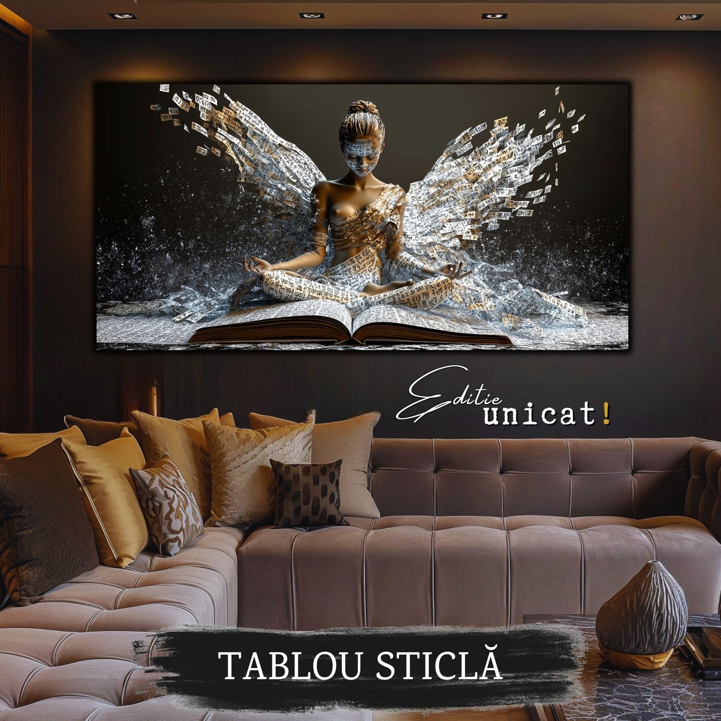 Frosted Soul - Tablou Sticla Securizata - 17