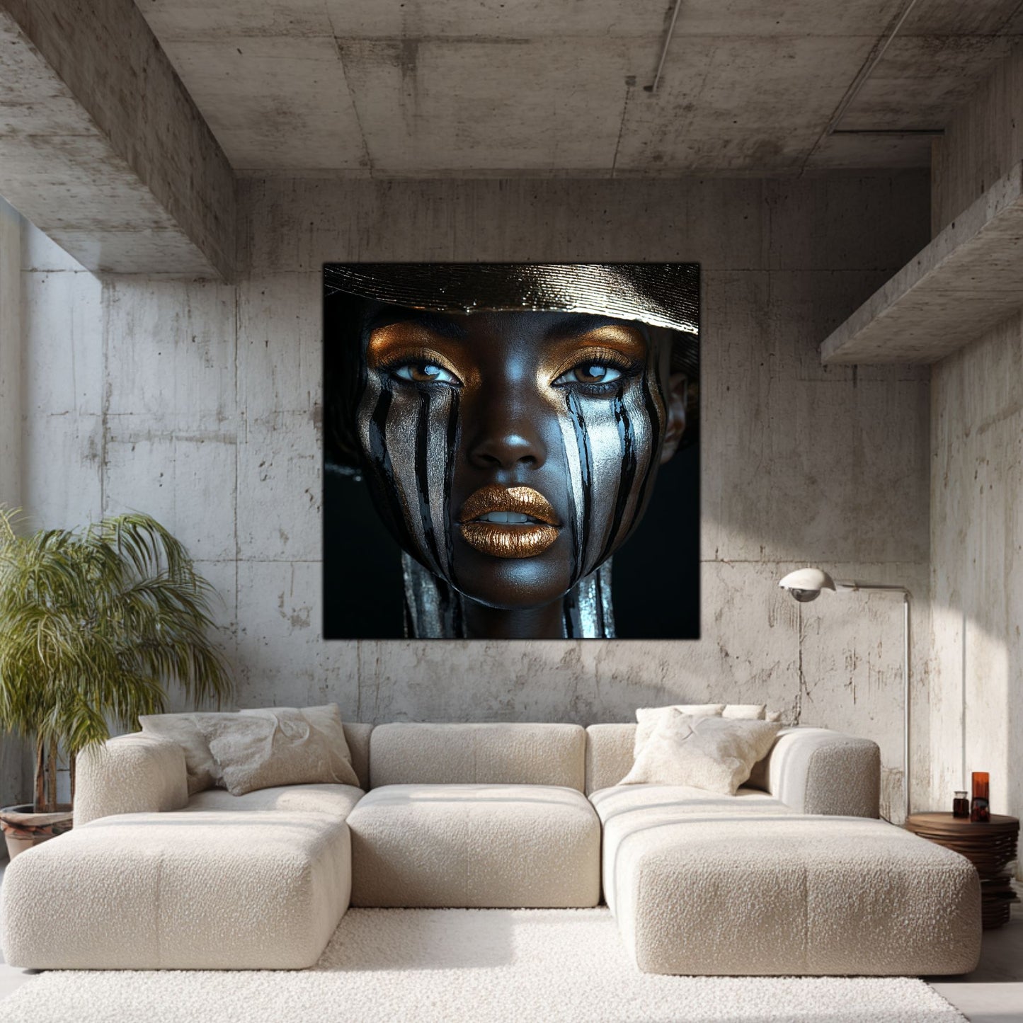 Dark Glow - Tablou Decorativ pt Peretele Livingului Modern - NO11