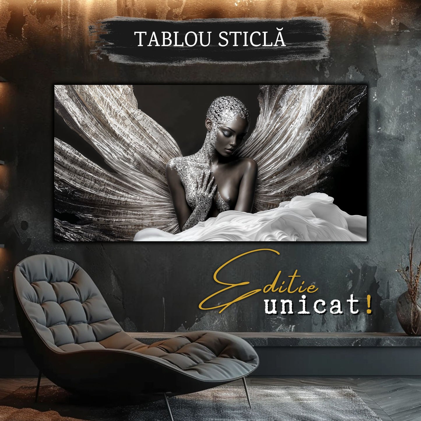 Frosted Soul - Tablou Sticla Securizata - 16