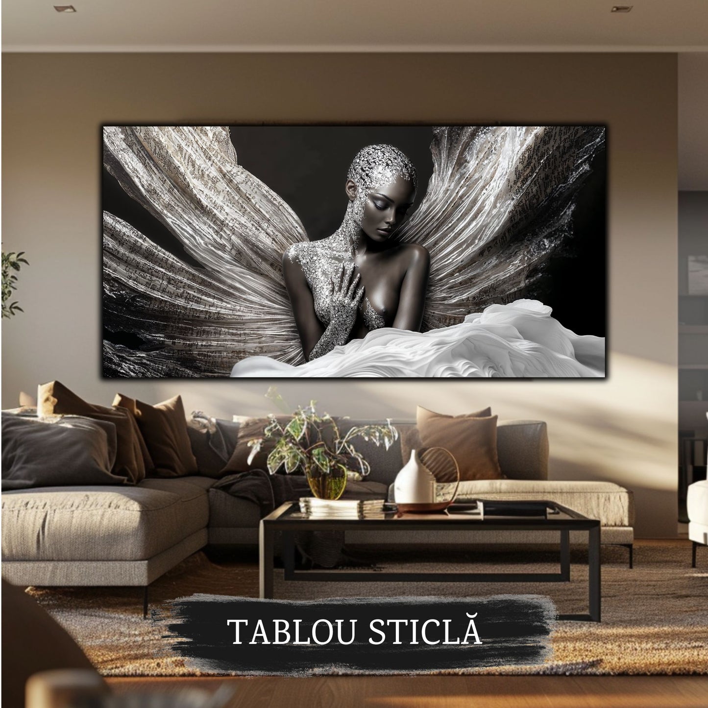 Frosted Soul - Tablou Sticla Securizata - 16