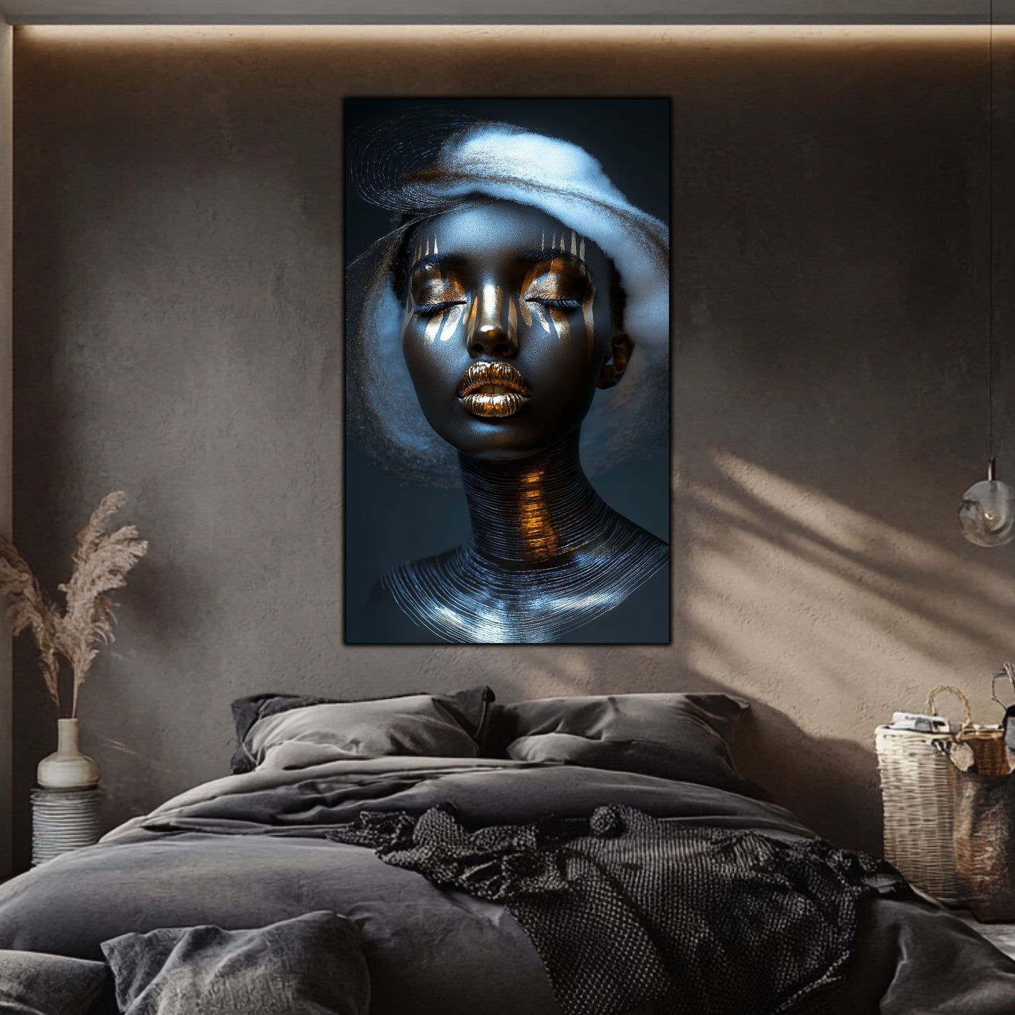 Tablou pe Sticlă Orizontul Interior: Arhitectura Grației Supreme | Ediție Unicat | Art-Zen Premium