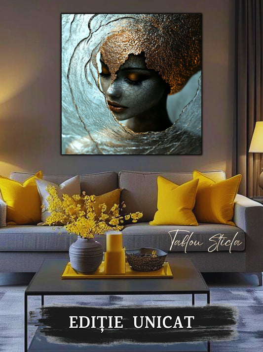 Liquid dream - Tablou Unicat pe Sticla - 14