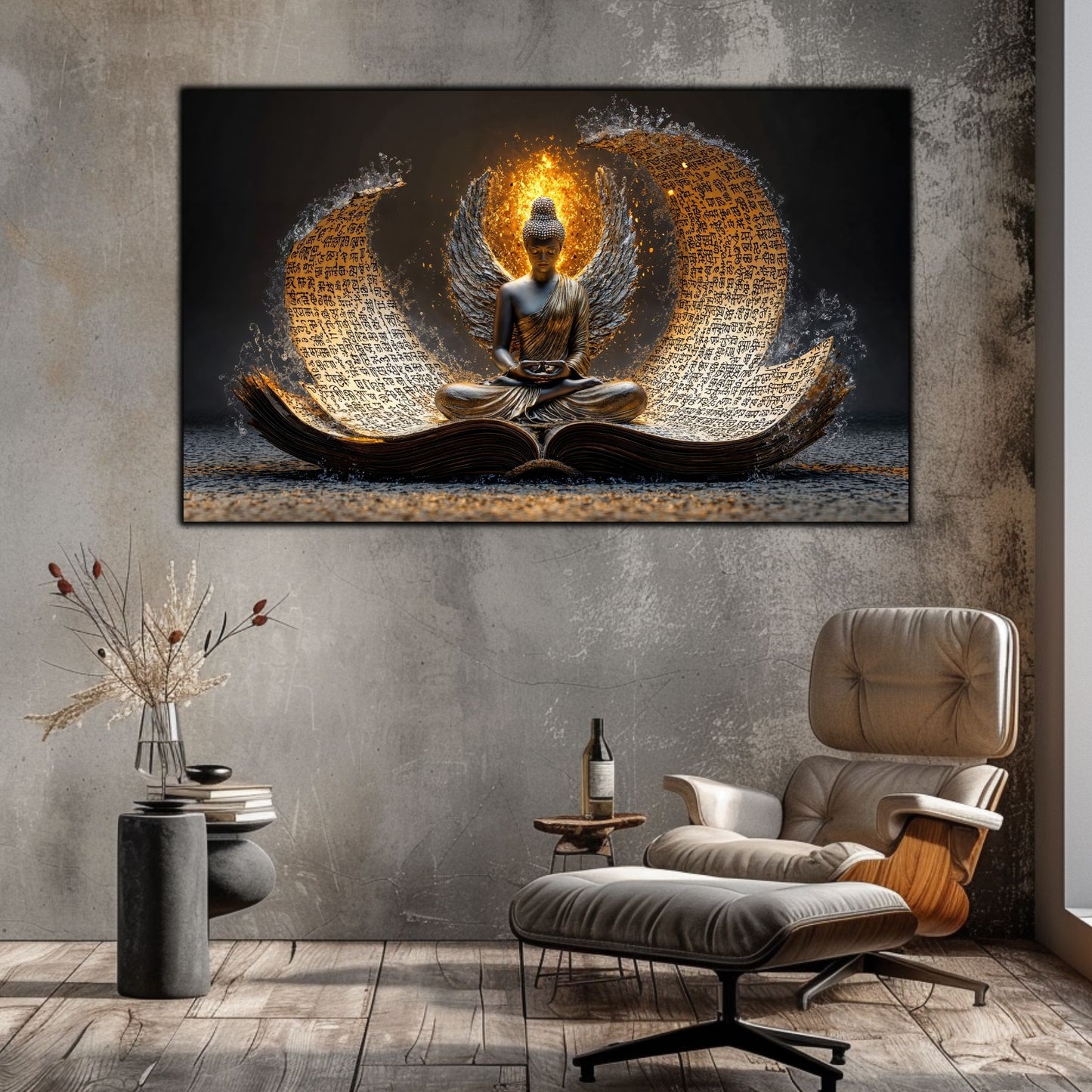 Tablou Decorativ pt Living sau Dormitor - Print UV pe Sticla - „Ascend” - No06