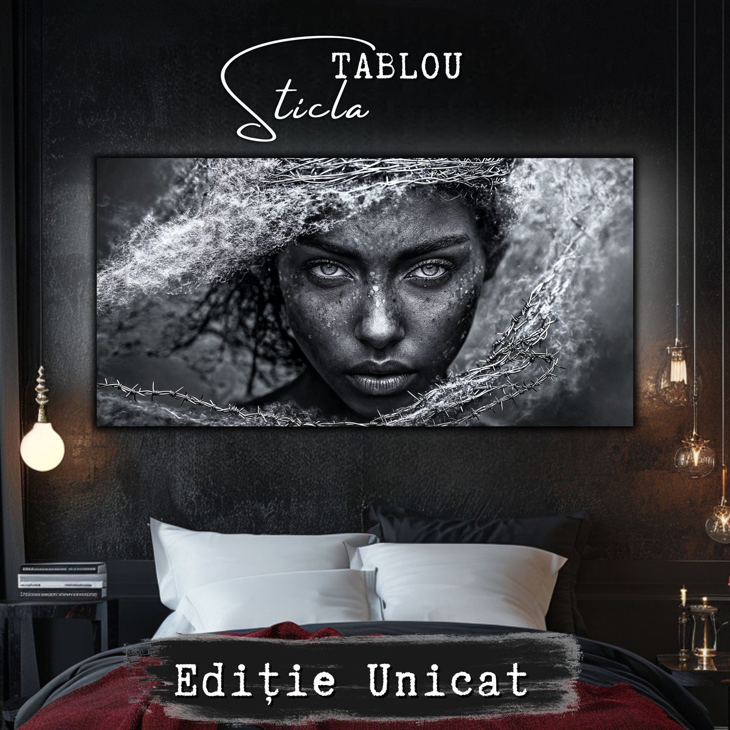 Frosted Soul - Tablou Sticla Securizata - 13
