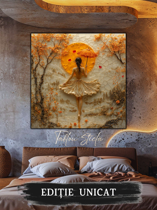 Tablou Sticla Securizata - Fragment of The Soul - 23