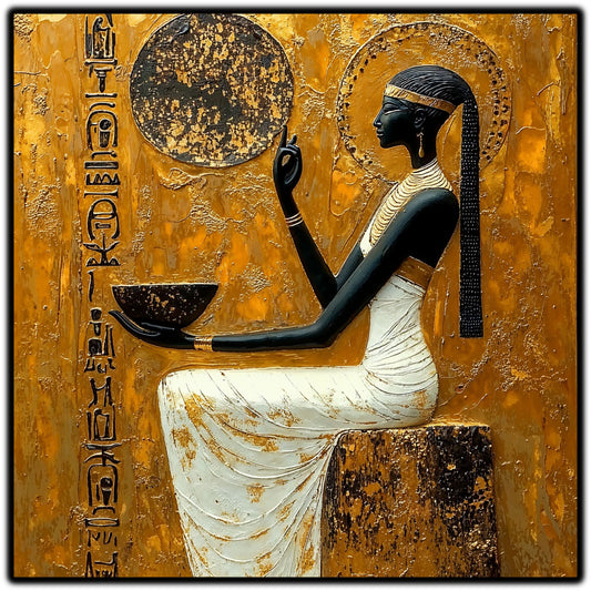 Whispers of the Nile - Tablou Sticla - 28