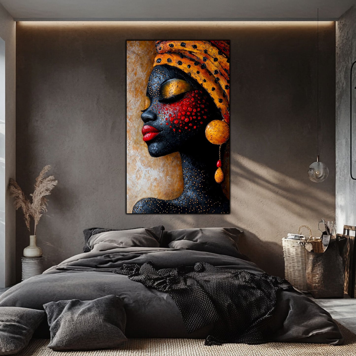 Tablou pt Decorul Livingului Modern – Sticla Securizata – Colectia Ancestral - No12