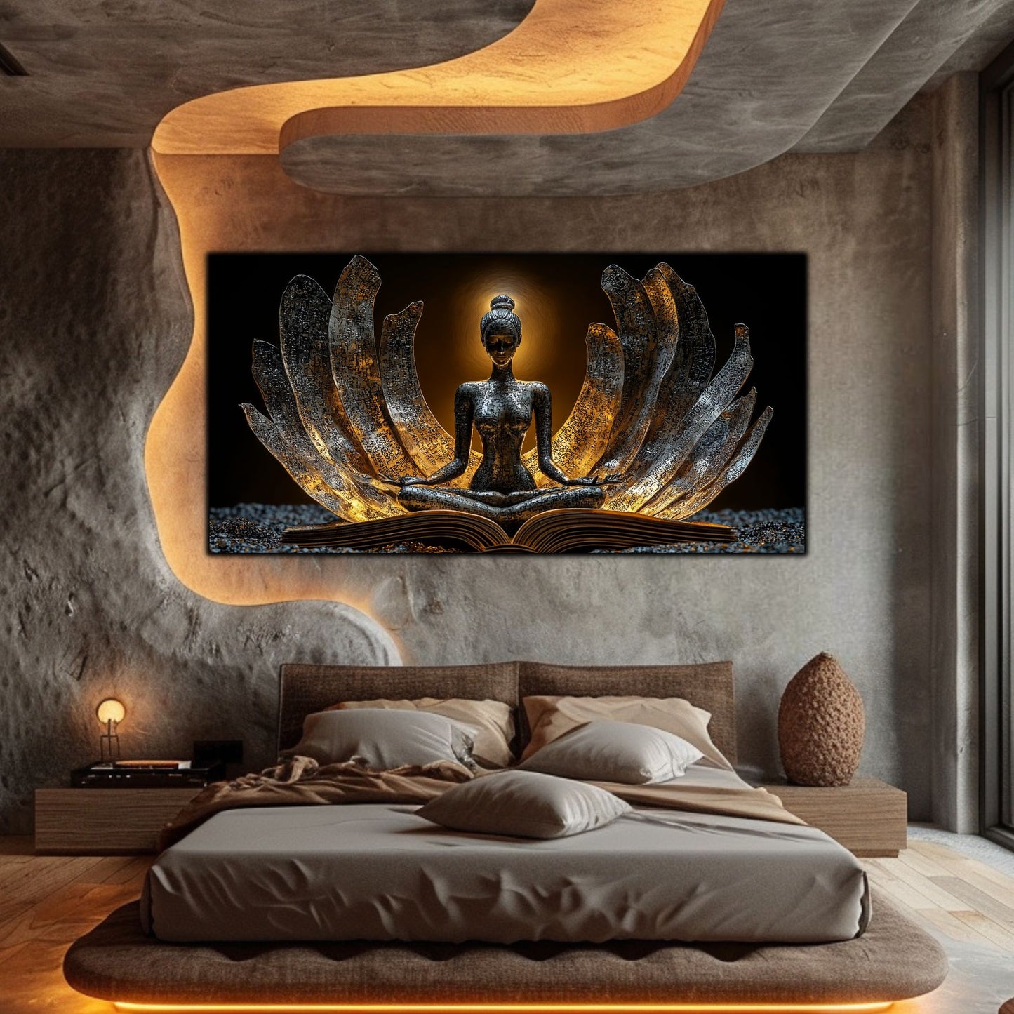 Neo-Icon, Tablou Decorativ din Sticla – Ideal pentru Dormitor si Living NO 08