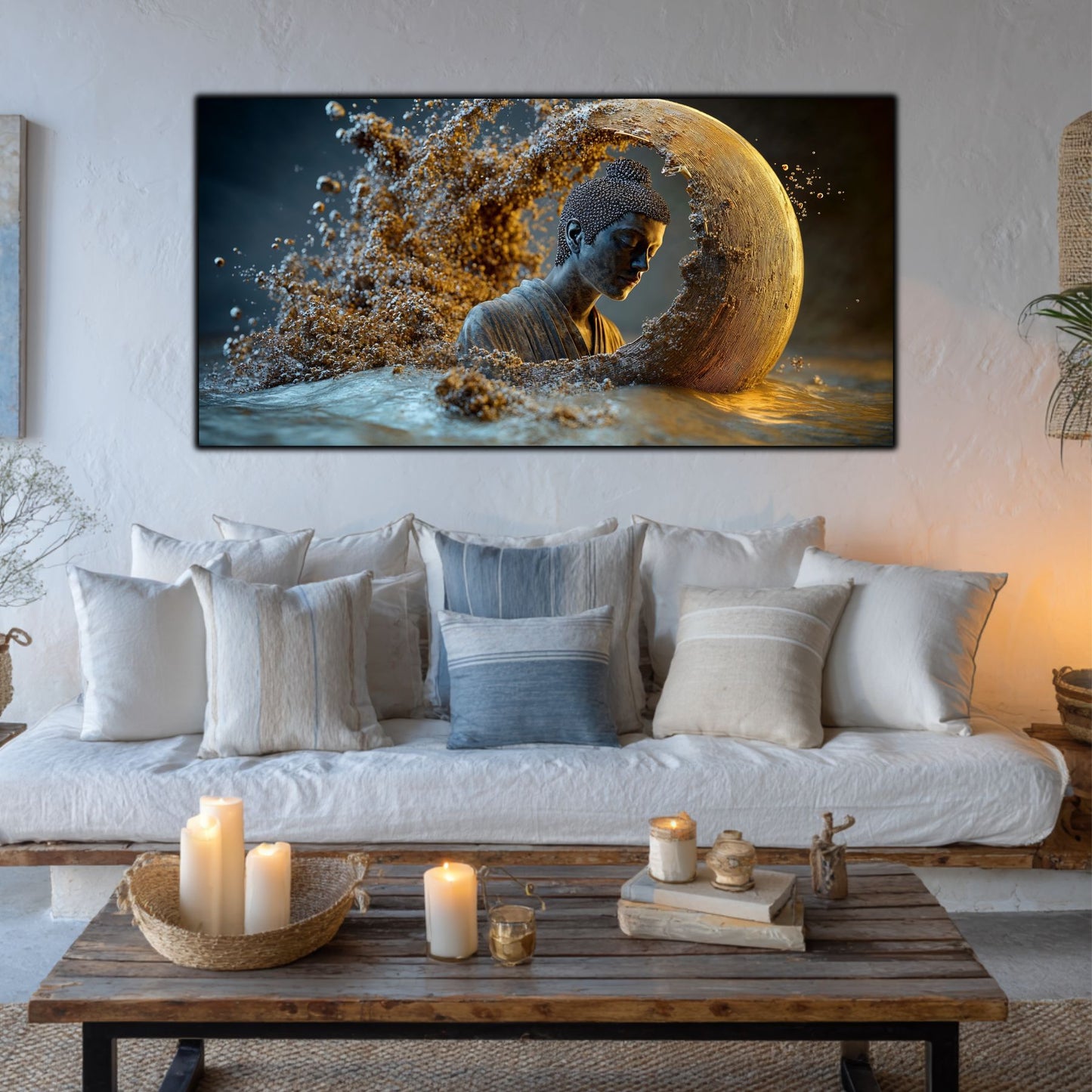 Tablou Decorativ pe Sticla Securizata – Ideal pt Dormitor si Living - Beyond Stardust No13