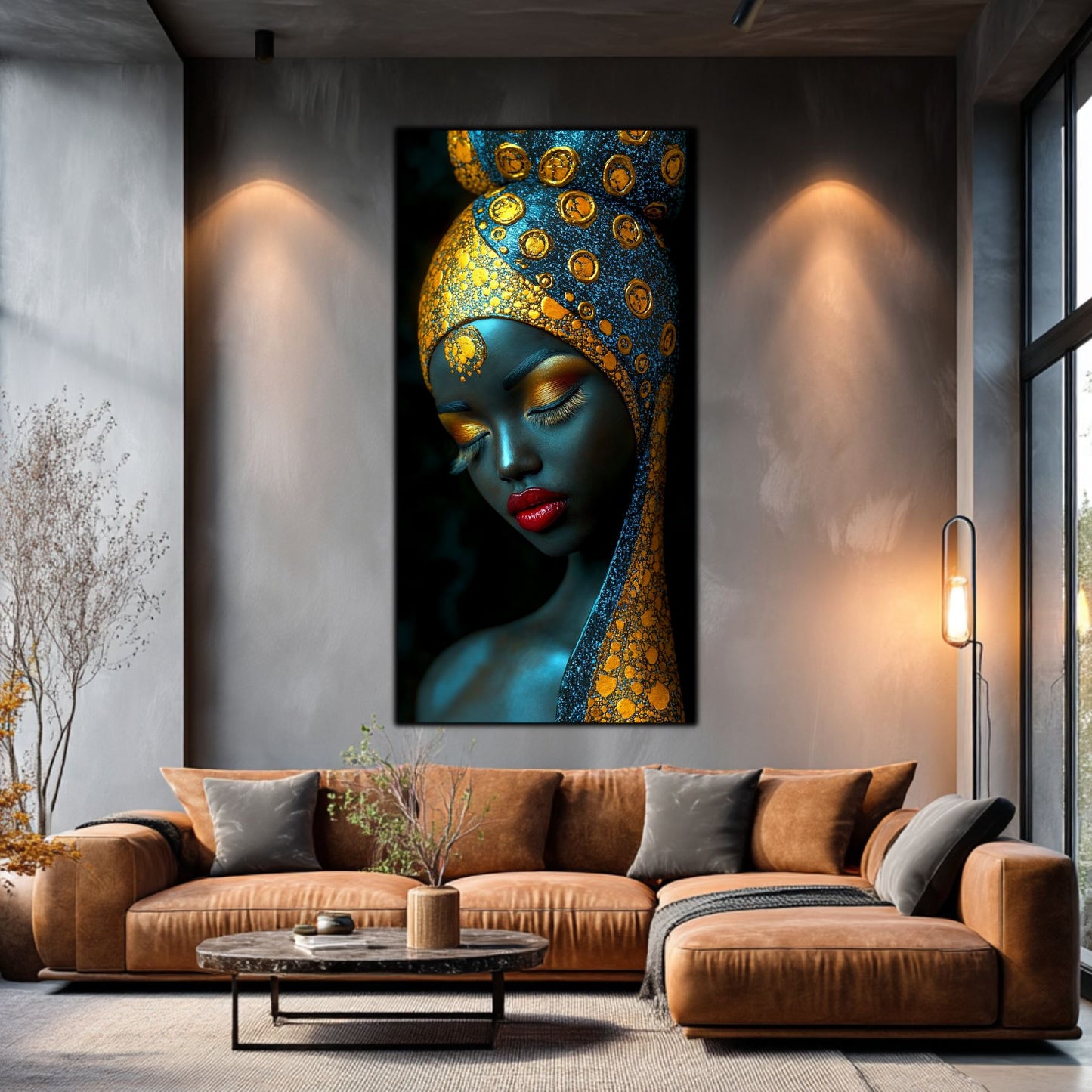 Tablou unicat din sticlă securizată - Beyond Tribe NO23