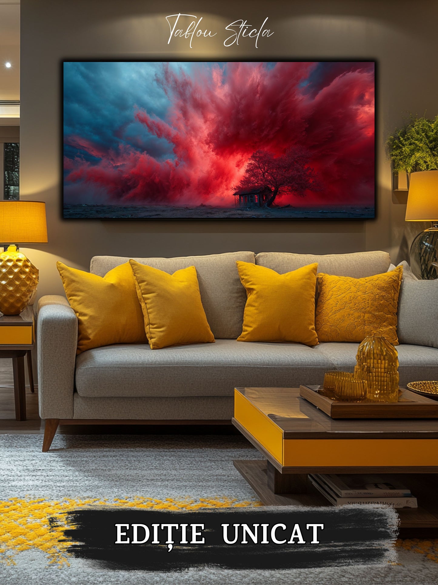 Tablou Sticla Securizata - Colectia StormLight - no01