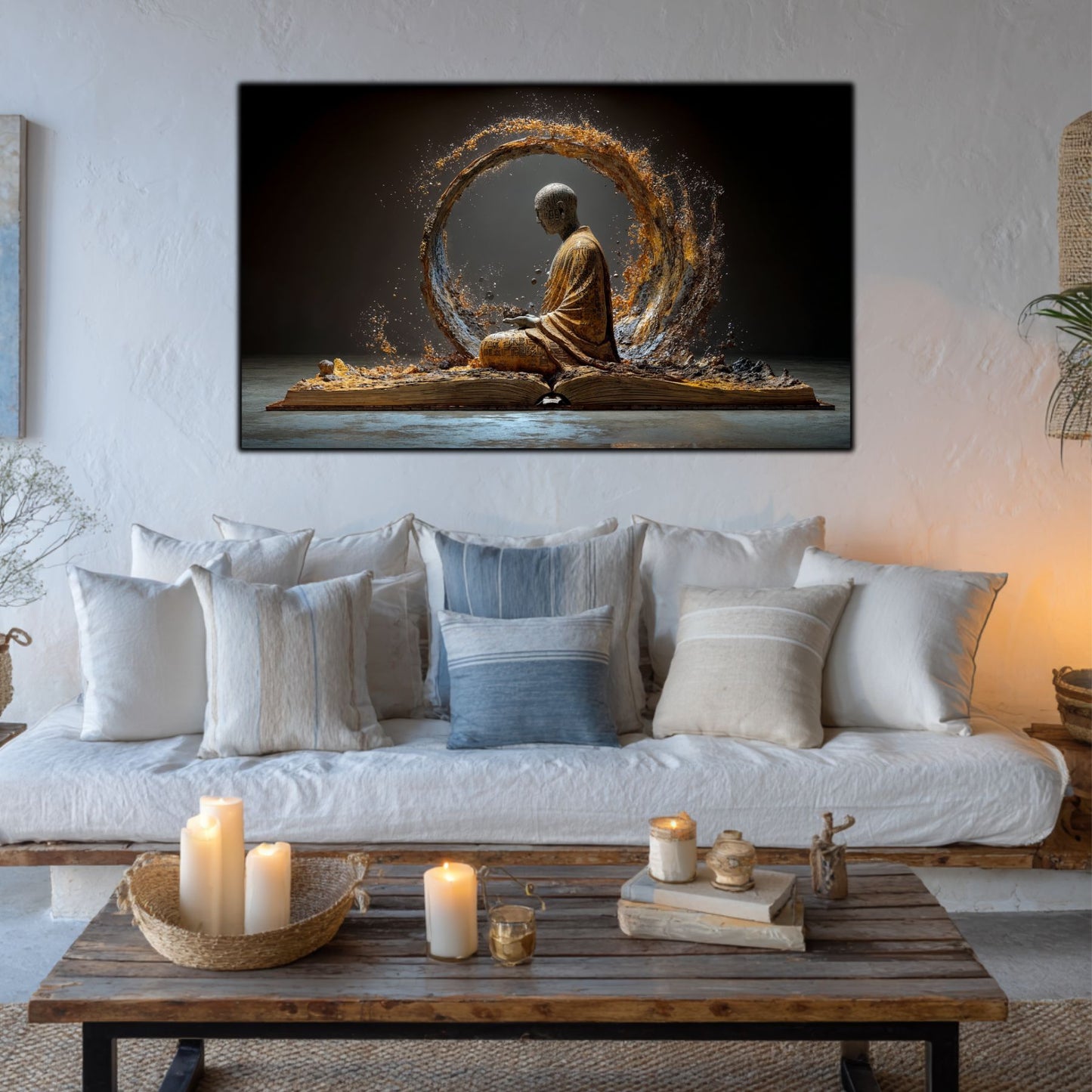 Tablou Decorativ pt Living sau Dormitor - Print UV pe Sticla - „Ascend” - No15