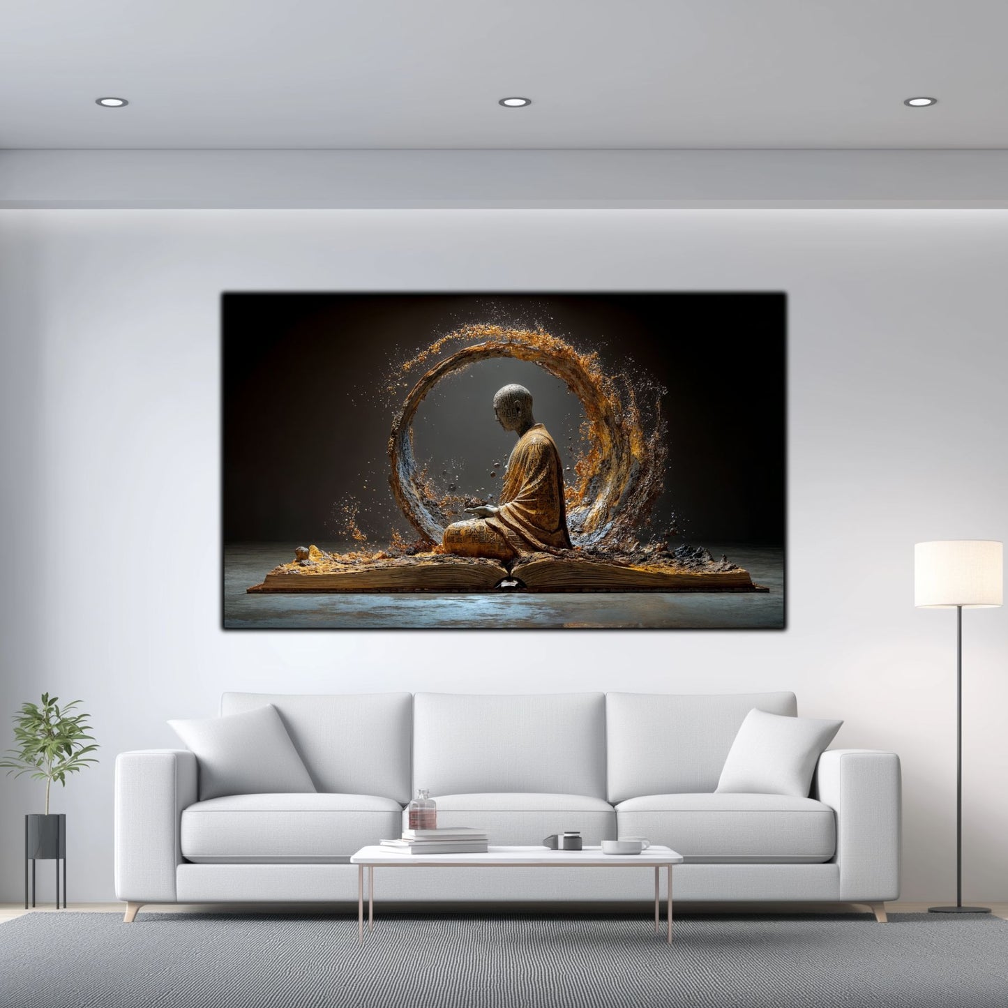 Tablou Decorativ pt Living sau Dormitor - Print UV pe Sticla - „Ascend” - No15