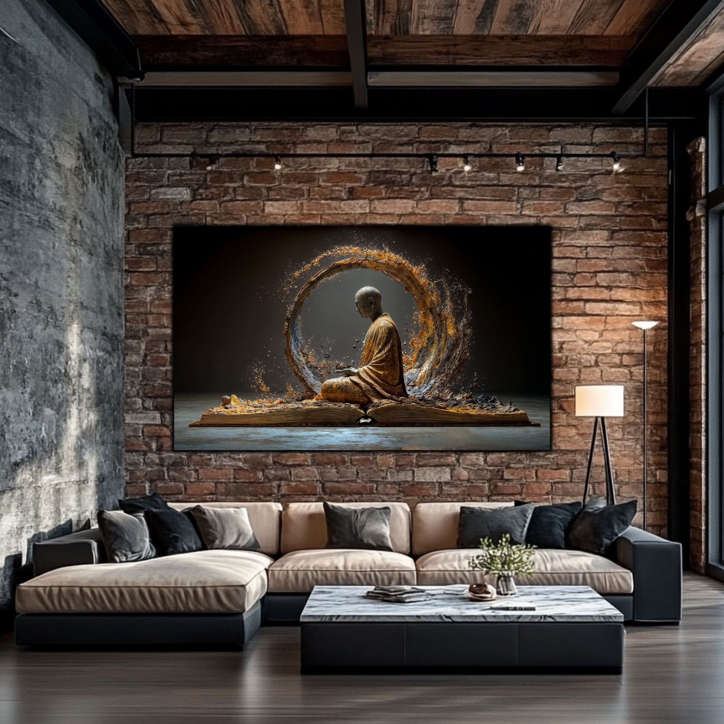 Tablou Decorativ pt Living sau Dormitor - Print UV pe Sticla - „Ascend” - No15