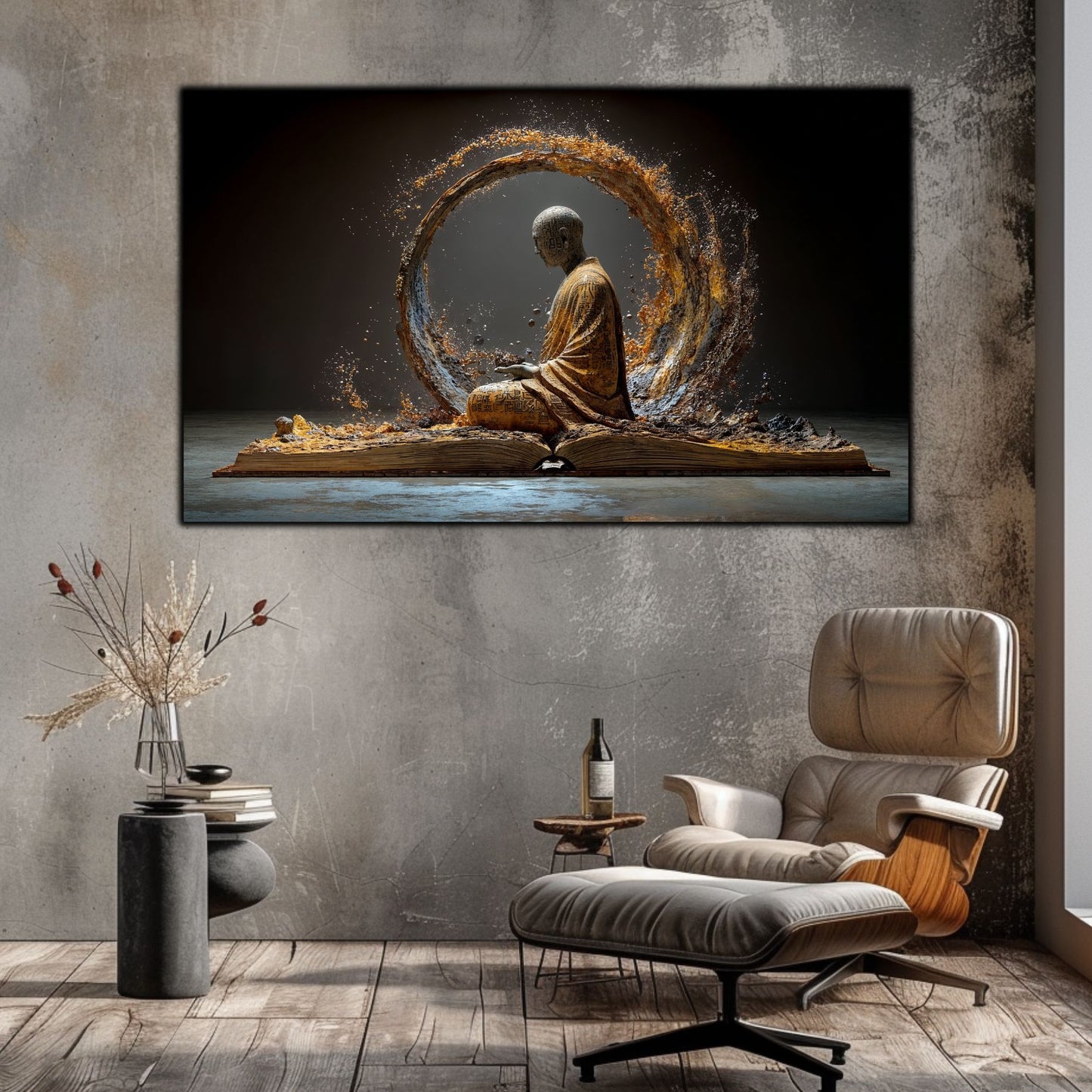 Tablou Decorativ pt Living sau Dormitor - Print UV pe Sticla - „Ascend” - No15