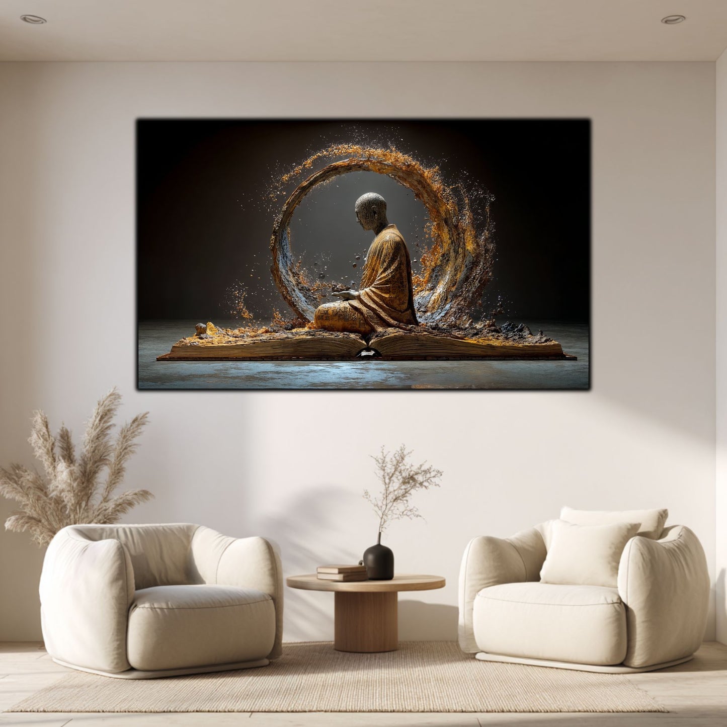 Tablou Decorativ pt Living sau Dormitor - Print UV pe Sticla - „Ascend” - No15