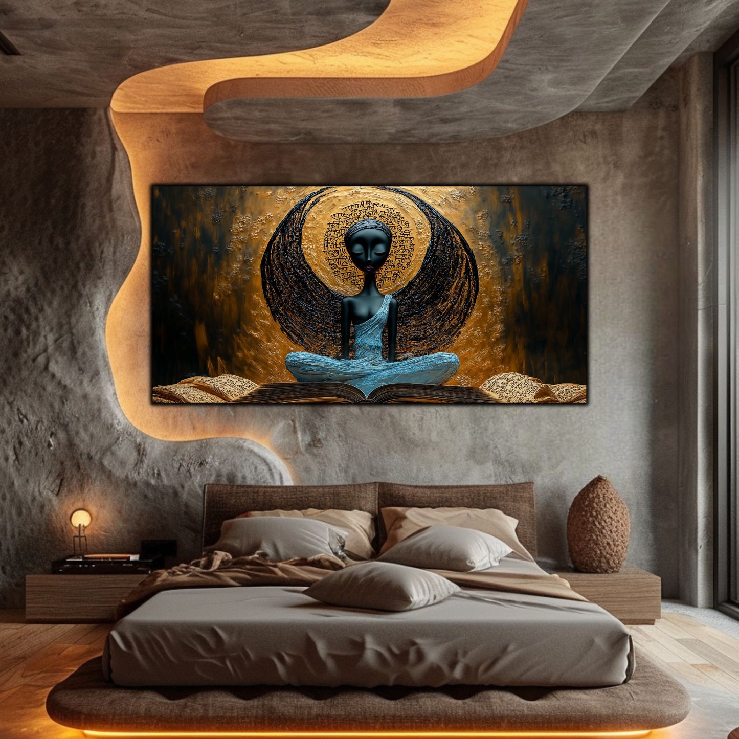 Neo-Icon, Tablou Decorativ din Sticla – Ideal pentru Dormitor si Living NO 13